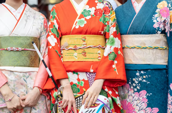 kimono au japon